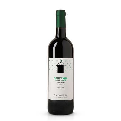 BOTT.750ML S.ANNA - VINO TRASIMENO DOC ROSSO RISERVA 2021