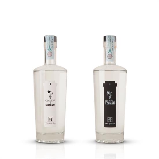 CONF 2 BTG 0.70 LT 1 GRAPPA CHIANTI + 1 GRAPPA MOSCATO